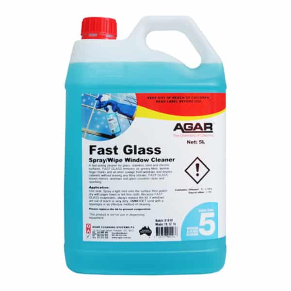 Agar 5L Fast Glass Cleaner  (AGA010) image 0