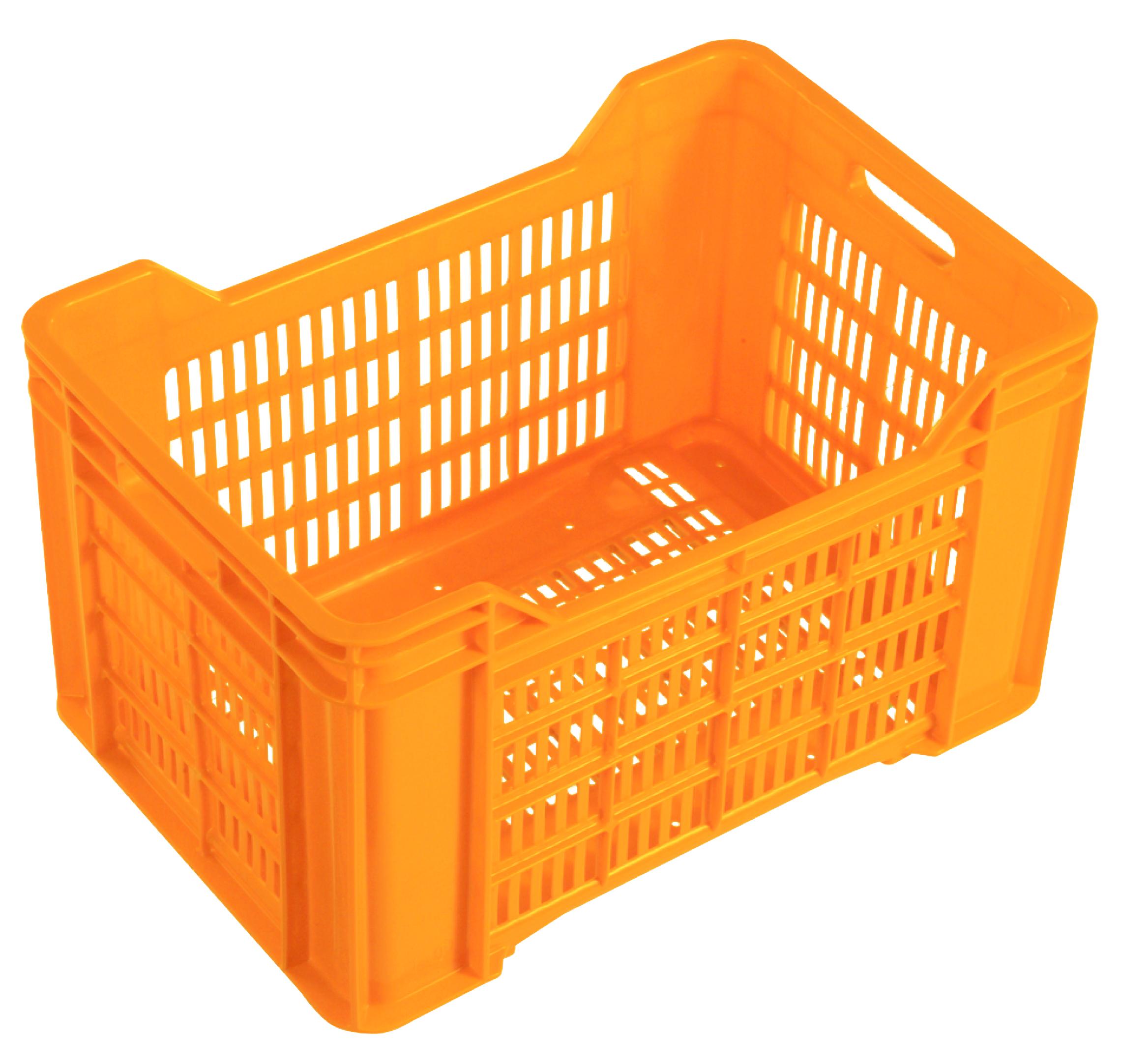 IH037 44L Vented Bin Orange image 0