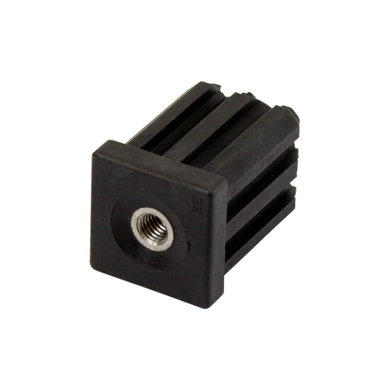 Square M8 Threaded Stainless Steel Insert | TIR32SQM08SS image 0