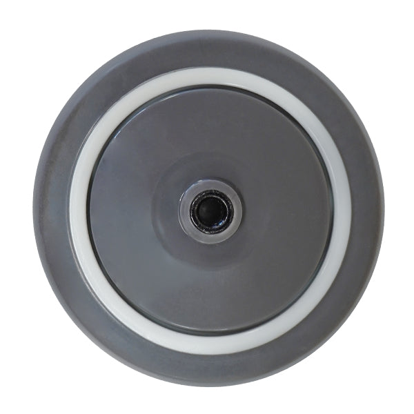 125mm Anti-Static Rubber Wheel | 5/16” Axle Diameter (AS5020-31) image 3