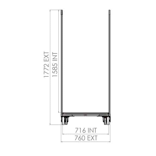 2 Sided Roll Cage – A-Base (RCR200) image 2