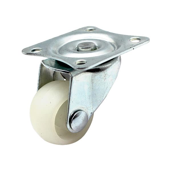 25mm Nylon Wheel 10kg Capacity Castor (S25NY) image 0