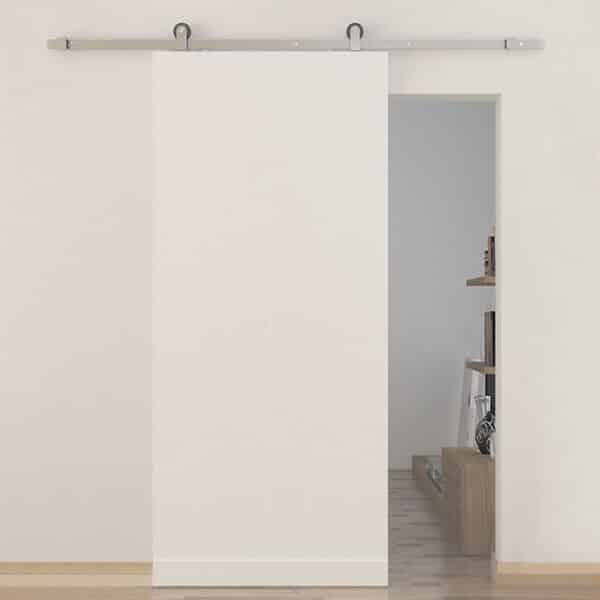 Euro Style Stainless Steel 2m Barn Door Hardware Kit (BHR004) image 0