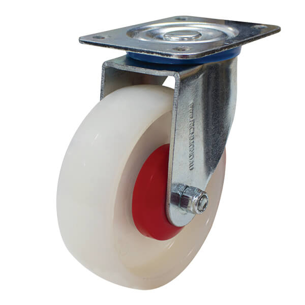 125mm Nylon Wheel 200kg Capacity Castor (S5600) image 0