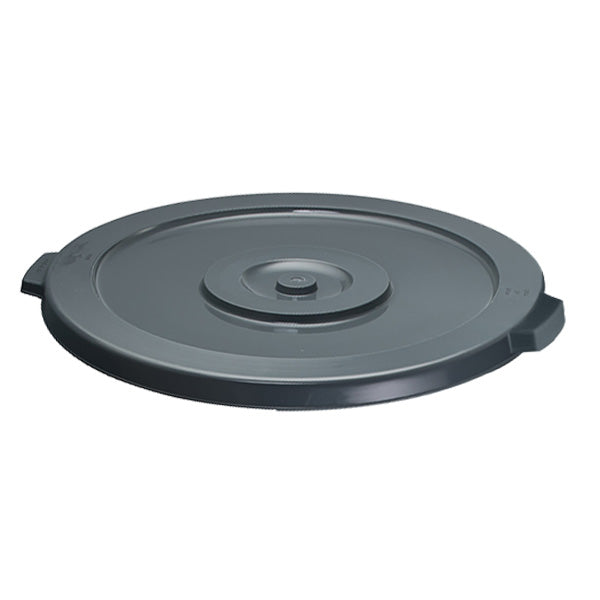 76L Round Food-Grade Bin Lid- Grey (FBL076GRY)