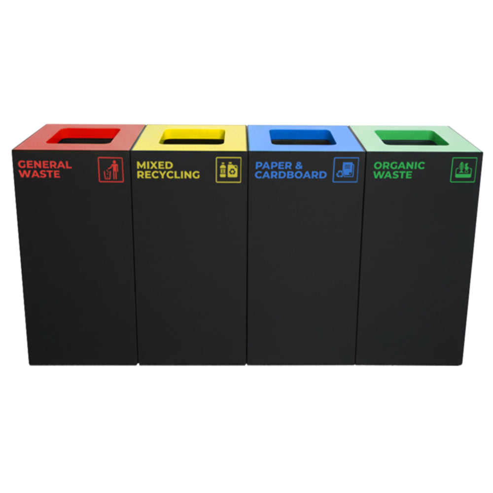 Waste Recycling Station Kit – General, Recyling, Paper & Organic Waste (WRSKT002)